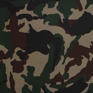 Woodland Camouflage Fabric For Nepal