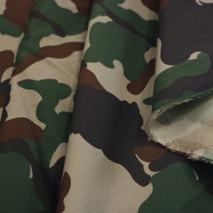 Woodland Camouflage Fabric For Nepal