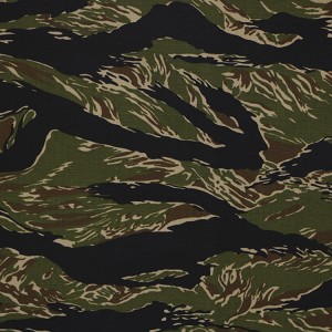 Nylon/Cotton Ripstop Tigerstripe Camouflage Fabric Army Fabric