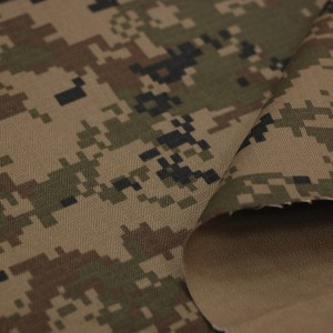 Digital Army Camouflage Fabric For Military Uniforms