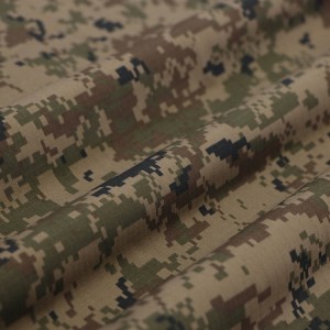 Digital Army Camouflage Fabric For Military Uniforms