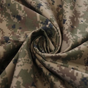 Digital Army Camouflage Fabric For Military Uniforms