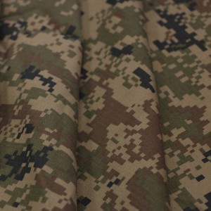 Digital Army Camouflage Fabric For Military Uniforms