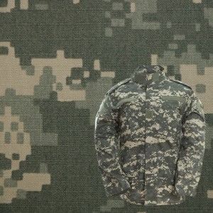 Digital Camouflage Ripstop Army Fabric For Military Uniforms