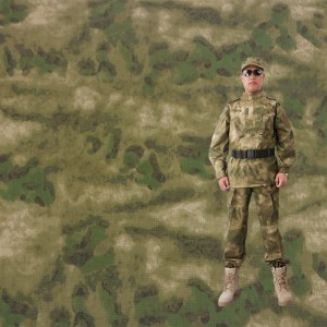 High Quality Custom Military Camouflage Fabric Ripstop Fabric For Army