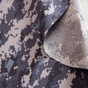 Breathable Waterproof Military Digital Camouflage Fabric Ripstop Fabrics