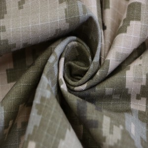 CVC Ripstop Fabric Camouflage Army Military Fabrics