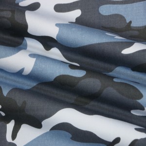 China Supplier Cotton Printed Military Navy Camouflage Fabrics