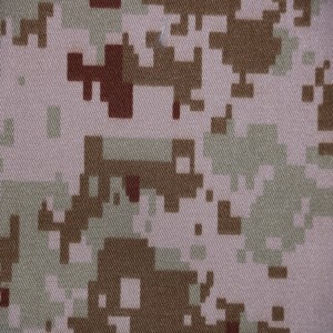 Poly/Cotton Twill Fabric Digital Camouflage Army Military Uniforms Fabric