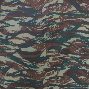 Sateen Camo Printed Fabric Army Camouflage Fabric For Military Uniforms