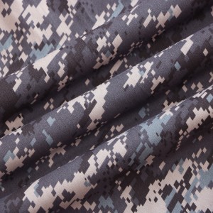 Breathable Waterproof Military Digital Camouflage Fabric Ripstop Fabrics