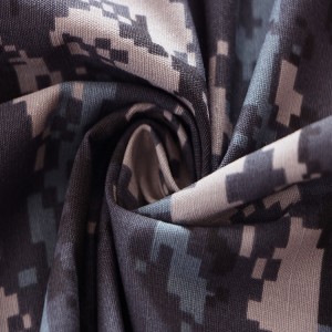 Breathable Waterproof Military Digital Camouflage Fabric Ripstop Fabrics