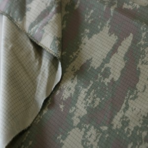 CVC 90/10 Ripstop Camouflage Military Fabrics For Turkey Army