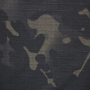 Black Multicam 65 Polyester 35 Cotton Camouflage Fabrics For Military Uniform