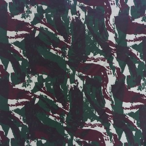 Poly/Cotton Camo Printed Fabric Twill Army Fabric