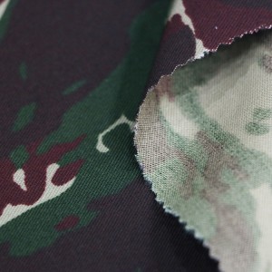 Poly/Cotton Camo Printed Fabric Twill Army Fabric