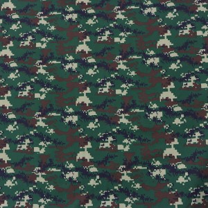 Camouflage Printed Fabric Twill Army Fabric For Military Uniforms