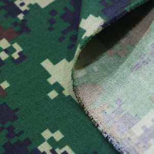 Camouflage Printed Fabric Twill Army Fabric For Military Uniforms