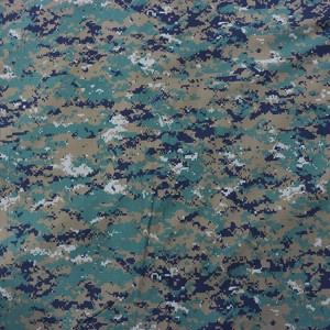 Polyamide/Cotton Camouflage Military Ripstop Fabric