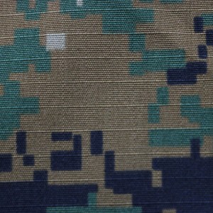 Polyamide/Cotton Camouflage Military Ripstop Fabric