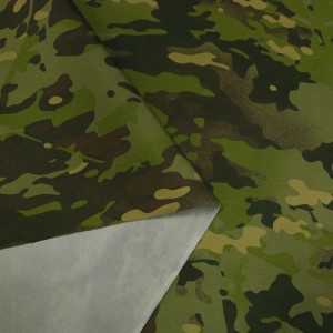 Waterproof & breathable Multicam tropic nylon fabrics with DINTEX