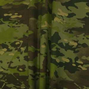 Waterproof & breathable Multicam tropic nylon fabrics with DINTEX