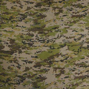 100%Polyester Waterproof Camo Fabrics for Poncho