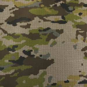 100%Polyester Waterproof Camo Fabrics for Poncho