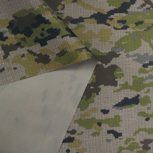 100%Polyester Waterproof Camo Fabrics for Poncho