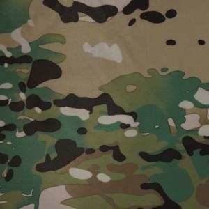 100%Polyester Waterproof Multicam Camouflage Fabrics