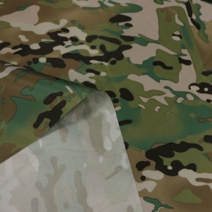 100%Polyester Waterproof Multicam Camouflage Fabrics