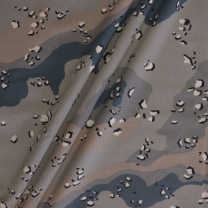 T/R Desert Camouflage Fabric For Saudi Arabia