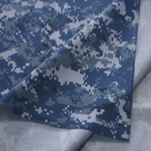 CVC Ripstop Fabric Digital Camo Printed Military Fabrics