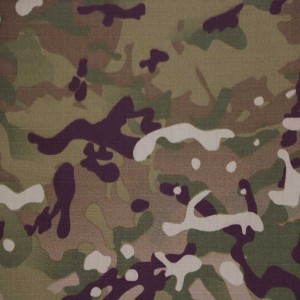 Multicam Camouflage Ripstop Fabric Military Fabrics