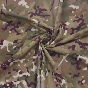 Multicam Camouflage Ripstop Fabric Military Fabrics