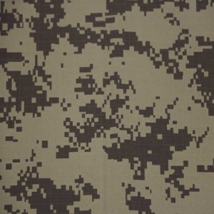 Digital Camouflage Army Military Fabrics For Camouflage Uniforms