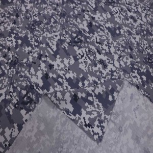 CVC Ripstop Fabric Digital Camo Printed Military Fabrics