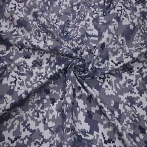 CVC Ripstop Fabric Digital Camo Printed Military Fabrics