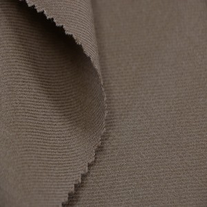 100%Wool Khaki Twill Fabric Army Suiting Fabric