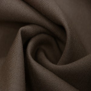 100%Wool Khaki Twill Fabric Army Suiting Fabric