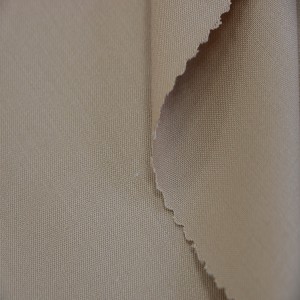 Khaki Polyester/Wool Blend Fabric Yarn Dyed Woven Wool Fabric For Army Suits